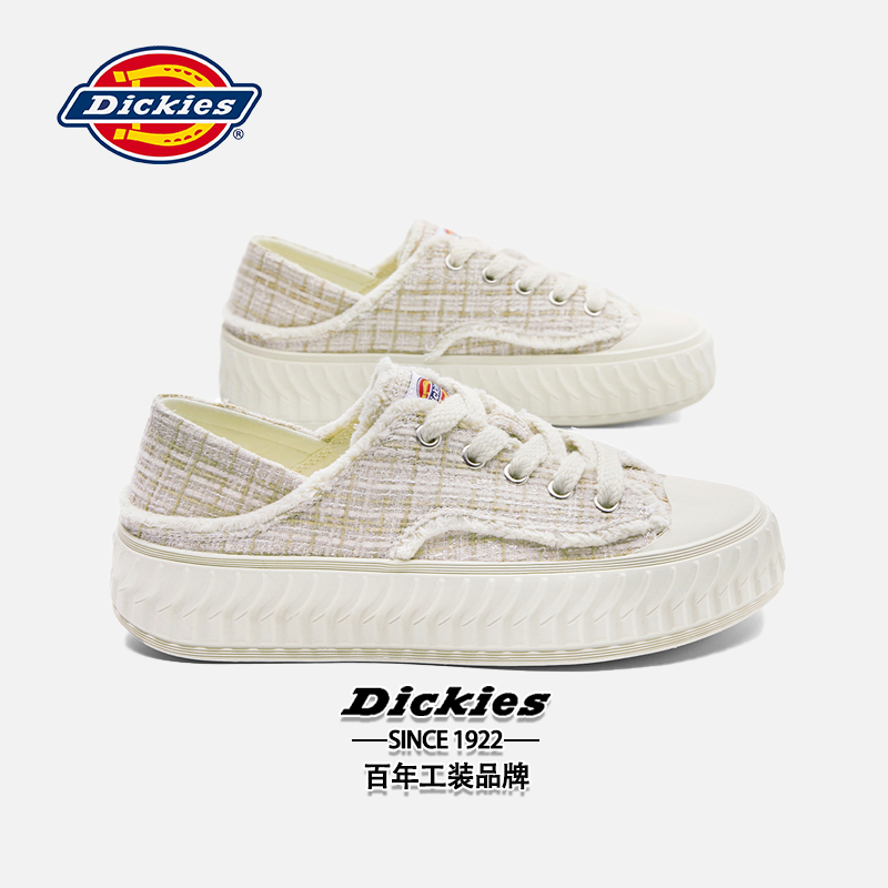 Dickies春季百搭帆布鞋女