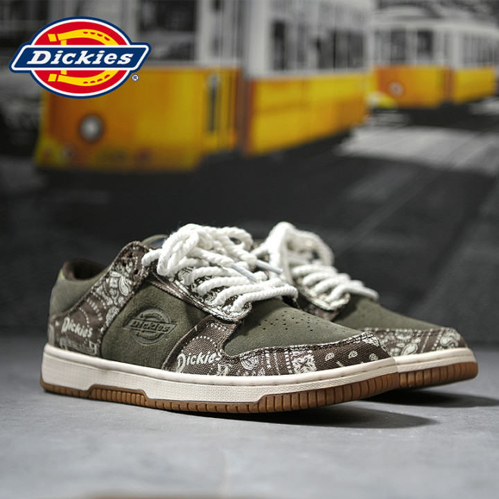 Dickies休闲鞋男春季男鞋板鞋男腰果花鞋子男滑板鞋厚底面包鞋潮,流行男鞋,单鞋,淘宝优惠券,粉丝福利购,淘宝优惠卷