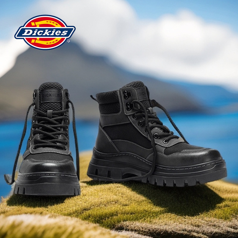 Dickies马丁靴男款2025新款男鞋冬季户外男靴高帮男士工装靴子男,流行男鞋,马丁靴,淘宝优惠券,粉丝福利购,淘宝优惠卷
