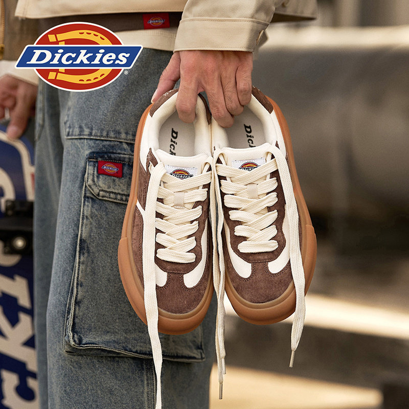 Dickies板鞋男款2025新款男鞋复古德训鞋男休闲鞋百搭鞋子男潮鞋,流行男鞋,休闲板鞋,淘宝优惠券,粉丝福利购,淘宝优惠卷