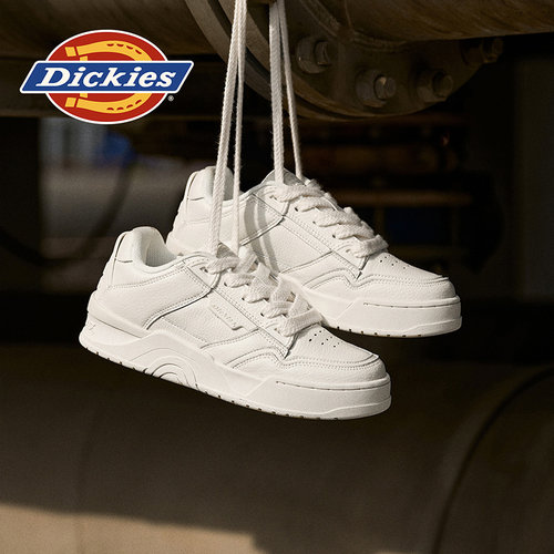 Dickies小白鞋男款情侣面包鞋