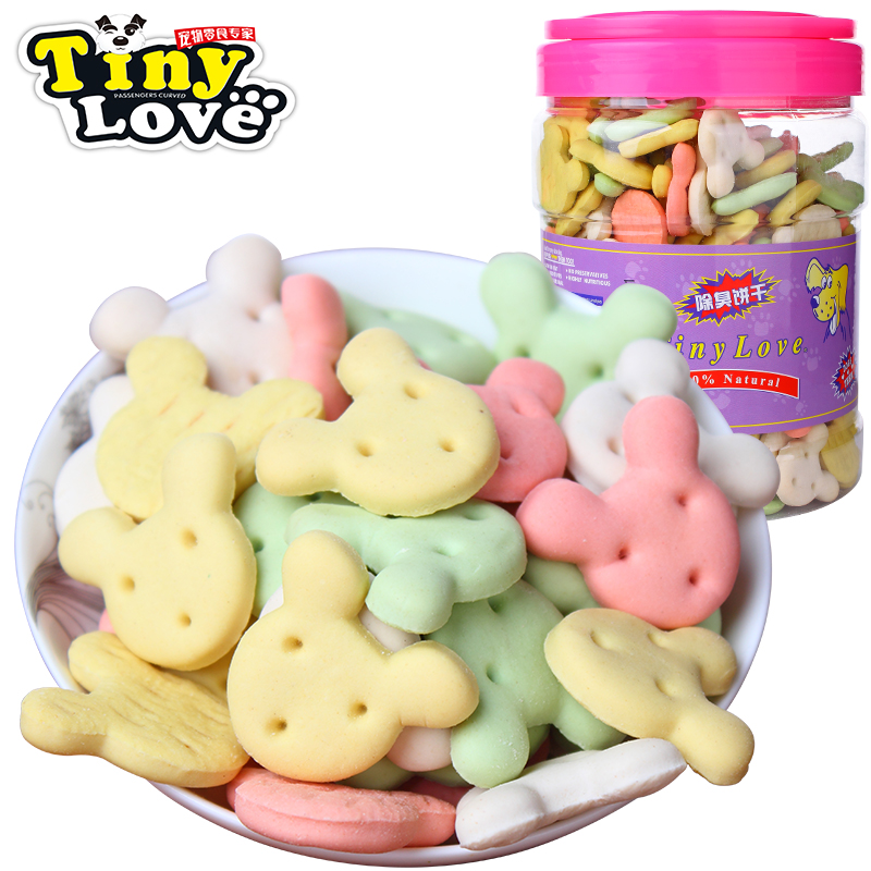 狗狗零食饼干大桶宠物食品泰迪幼犬补钙磨牙骨口臭营养奶酪饼干