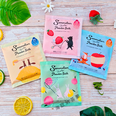 日本Charley入浴剂侍酒师精油保湿嫩滑舒缓解疲劳美肌泡澡浴盐40g