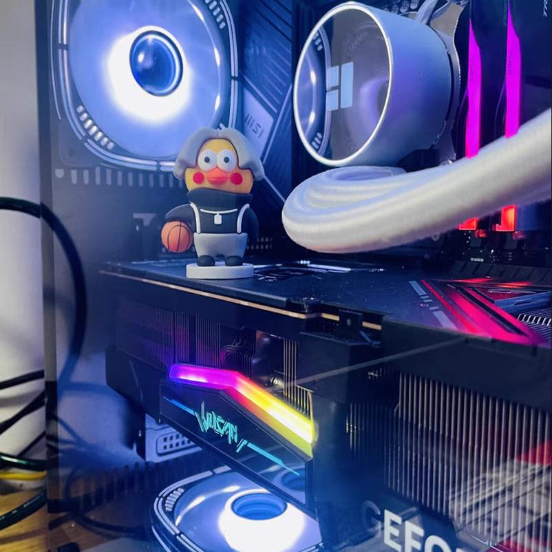 显卡手办摆件玩偶卡通