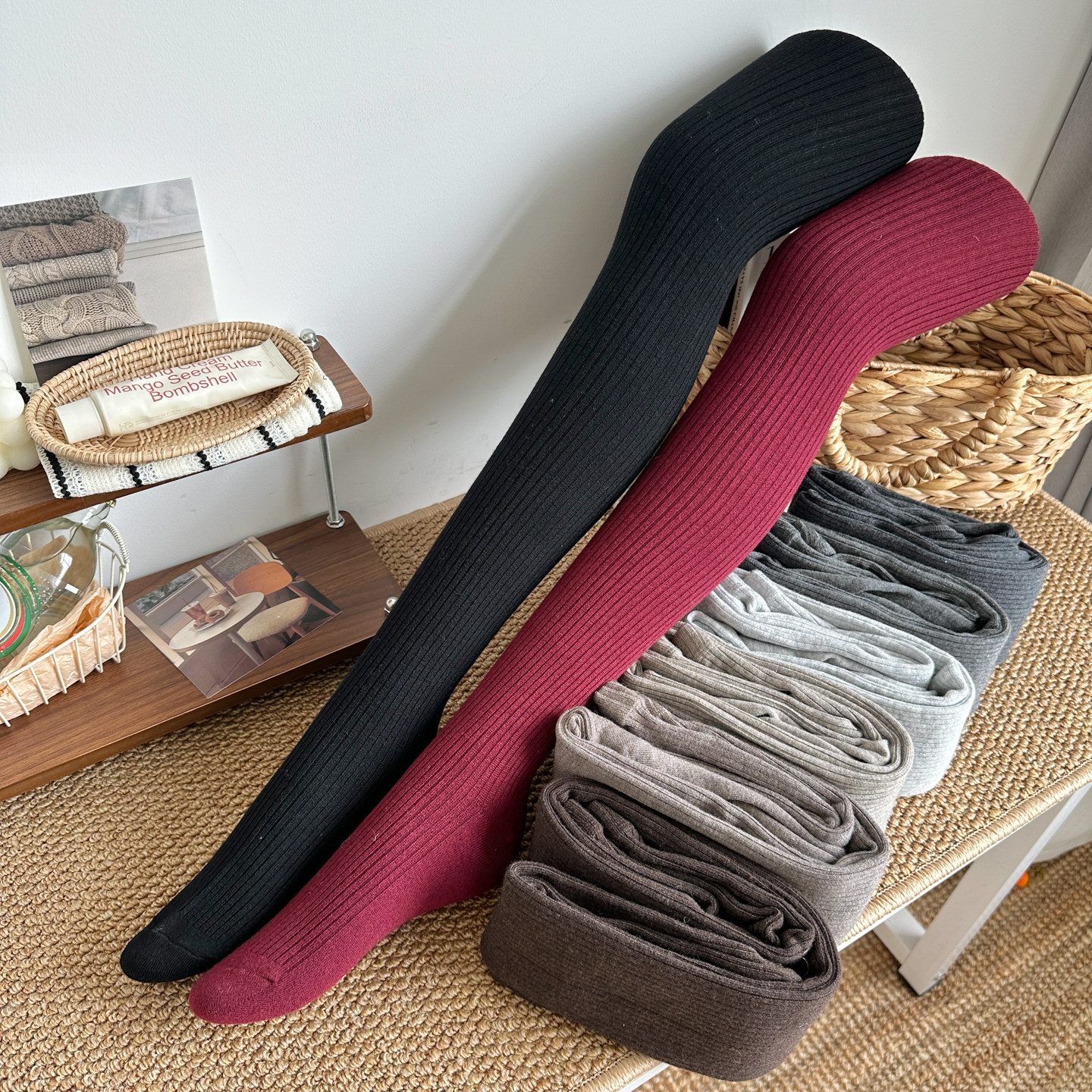 厚黑美学棉羊毛加绒连裤袜秋冬jk酒红色压力瘦腿打底袜子显瘦丝袜,女士内衣/男士内衣/家居服,连裤袜/打底袜,淘宝优惠券,粉丝福利购,淘宝优惠卷