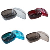 韩国进口家用创意浴室沥水双层防漏水香肥皂盒卫生间带盖大小皂盒