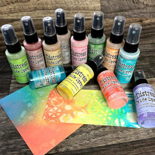 Tim Holtz氧化物喷雾颜料 水性复古斑驳Distress Oxide spray