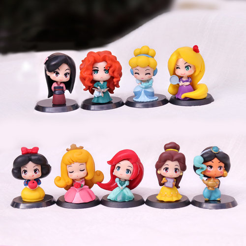 公主手办女孩心盲礼物睡美人梅琳