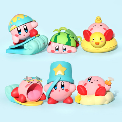 二代星之卡比盲盒手办生日礼物