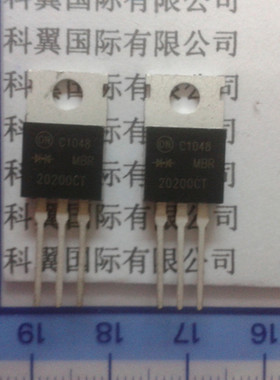 MBR20200CT MBR20200CFT MBR20200CTG全新进口 20A 200V二极管