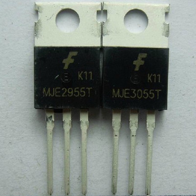 MJE2955T 10A/70V/75W PNP 功率管   功放开关对管 TO-220 全新