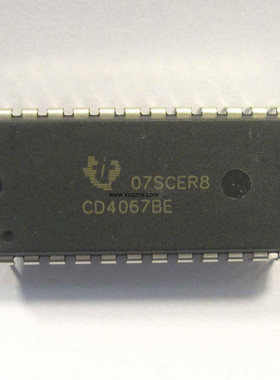CD4067 CD4067BE 多路复用器/多路分解器 直插DIP-24  宽体 全新