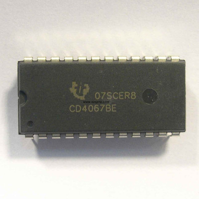 CD4067 CD4067BE 多路复用器/多路分解器 直插DIP-24  宽体 全新