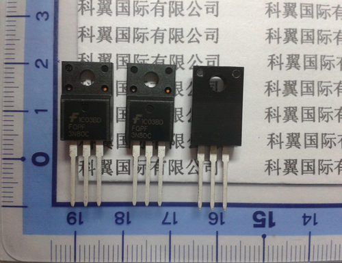3N80C 全新 3A 800V场效应MOS管FQPF3N80C 塑封TO-220F 直接拍下