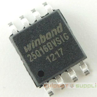 贴片W25Q16BVSSIG 存储器芯片16M-bit  闪存25Q16BVSIG   SOP-8