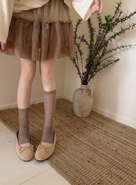 低饱和木褐色自带清冷感！踩脚堆