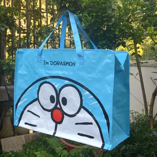 幼儿园装 出口日本卡通拉链款 被子收纳袋手提袋环保购物袋 包邮 2个