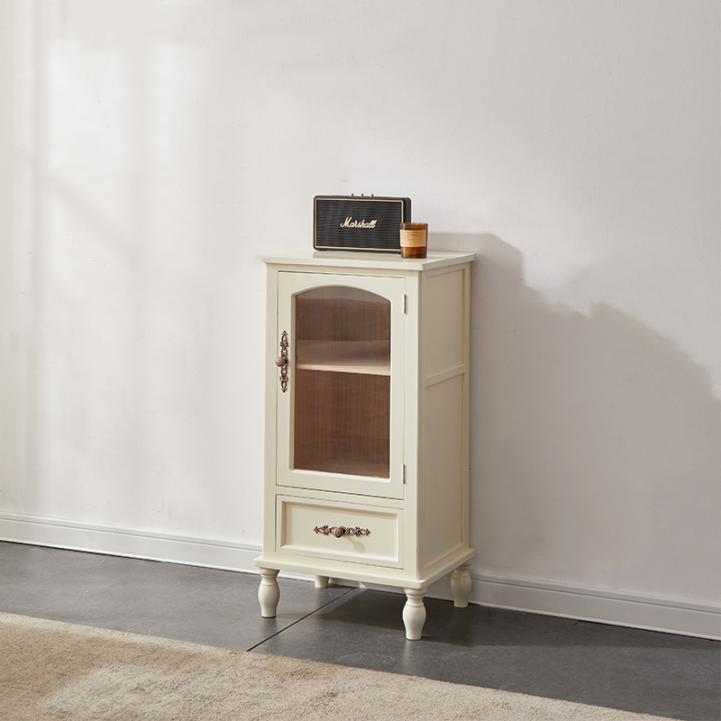 复古收纳置物柜立柜客厅边柜