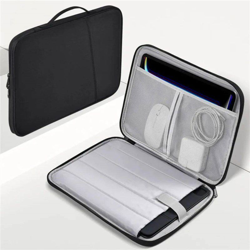 Waterproof Shockproof Handle Bag Laptop Sleeve Case for Macb