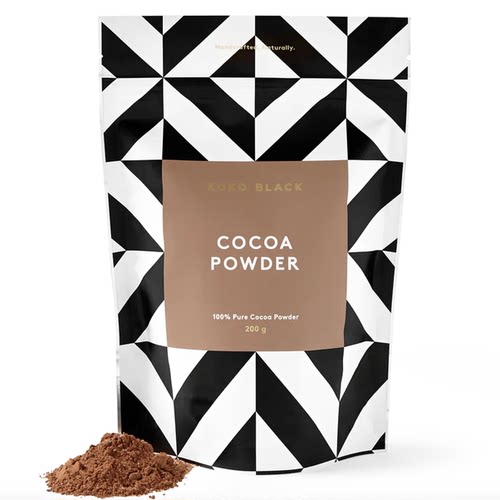 澳洲直邮 koko black 100% Cocoa Powder 热巧克力 纯可可粉 200g
