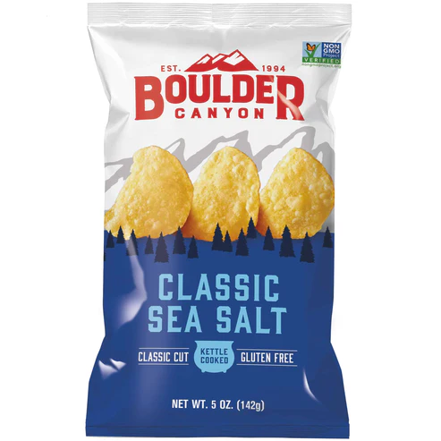 澳洲代购直邮Boulder Canyon源自美国大峡谷牛油果油薯片 142g