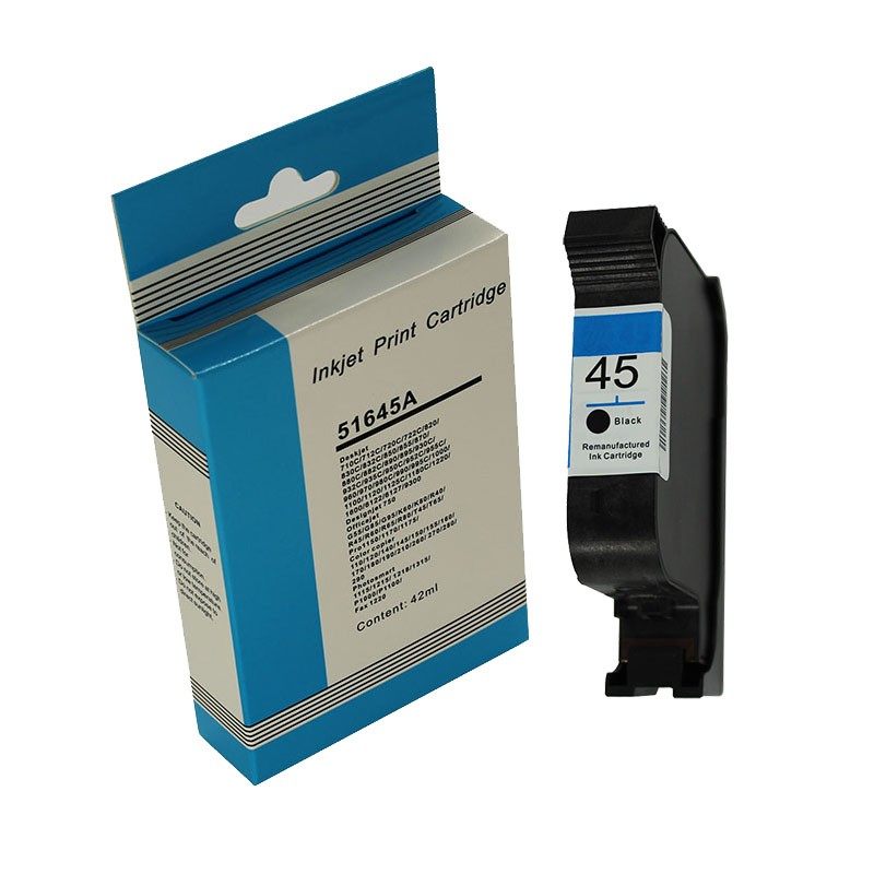 兼容惠普HP45墨盒 51645A 1280 喷码机CAD 绘图仪 墨盒麦架机器