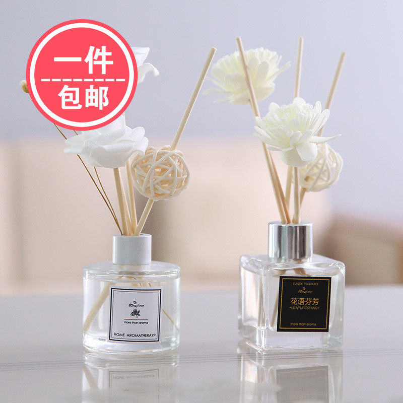 无火香薰批发精油藤条干花摆件家用卧室熏香瓶厕所除臭空气清新剂在类目 洗护清洁剂/卫生巾/纸/香薰, 香熏用品, 香熏香料中 - 来自Buy2taobao.com提供专业的淘宝代购服务