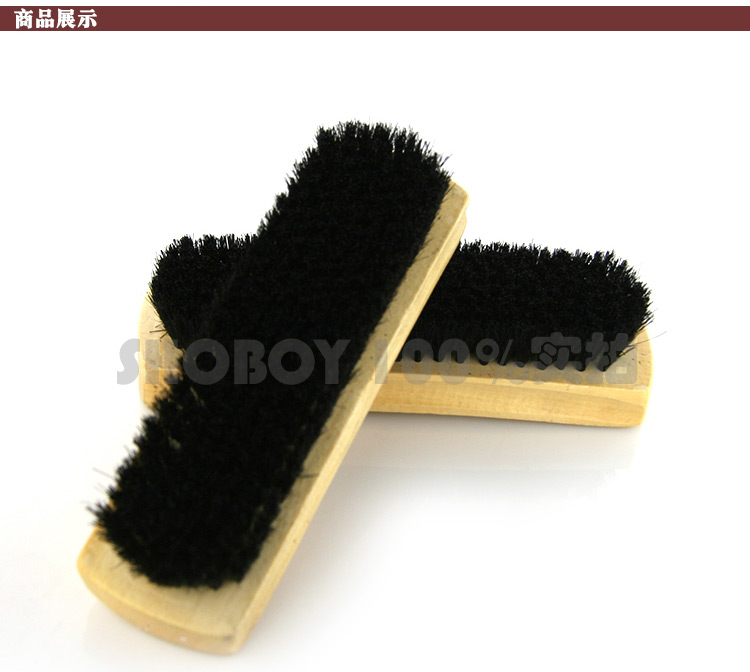 猪鬃毛荷刷子抛光擦皮鞋磨砂