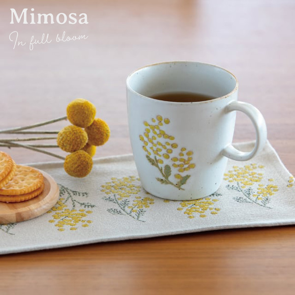日本进口bisque陶瓷合金欢花茶壶马克杯咖啡水杯子茶壶手柄下午茶