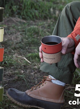 清仓进口日本制gsp不锈钢咖啡手握杯子饮料户外露营便携喝水