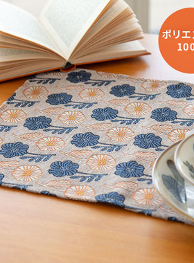 日本bisque餐垫小清新海鸥花朵空间装饰桌子餐具垫子北欧风