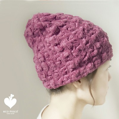 纯棉干发帽月子帽日本今治防滴水