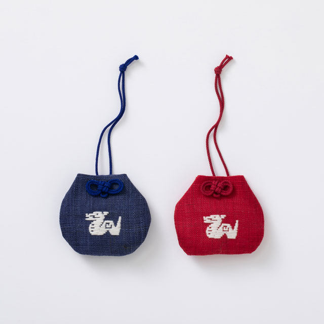 日本中川政七辰龙年新年祈福御守包挂件干支随身携带迷你护身符