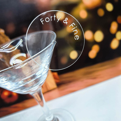 Personalized Drink Stirrer Tag个性化饮料搅拌器新郎新娘名字牌