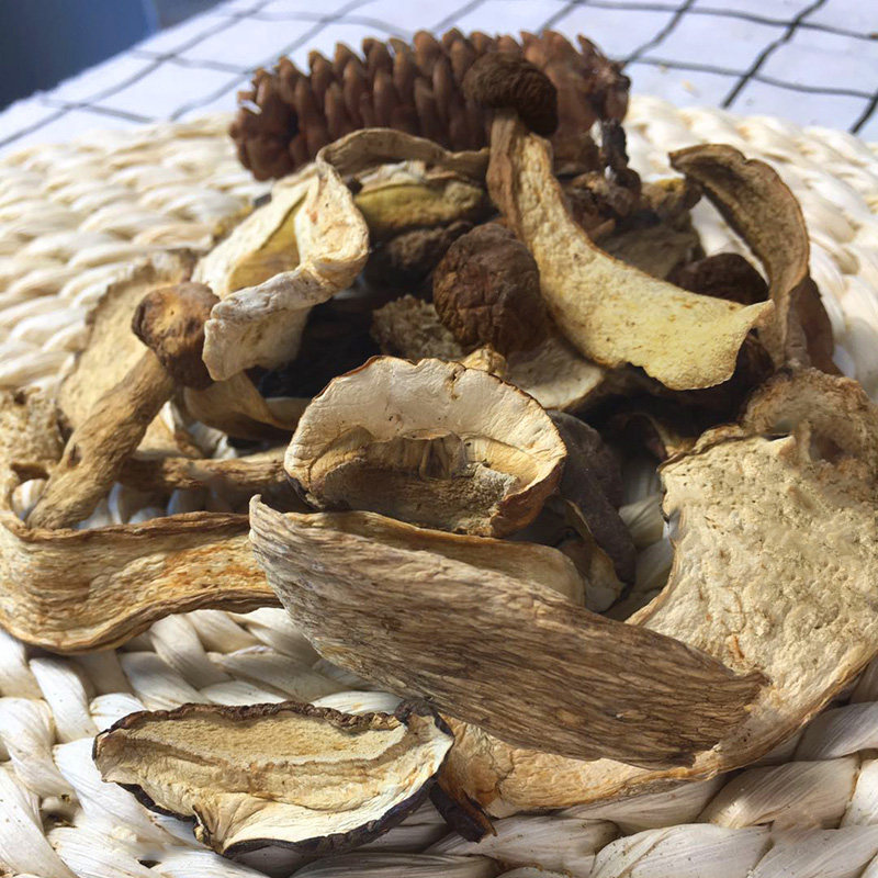 东北大腿蘑干货美味牛肝菌白牛杆食用菌大脚菇干蘑菇150克菌汤包