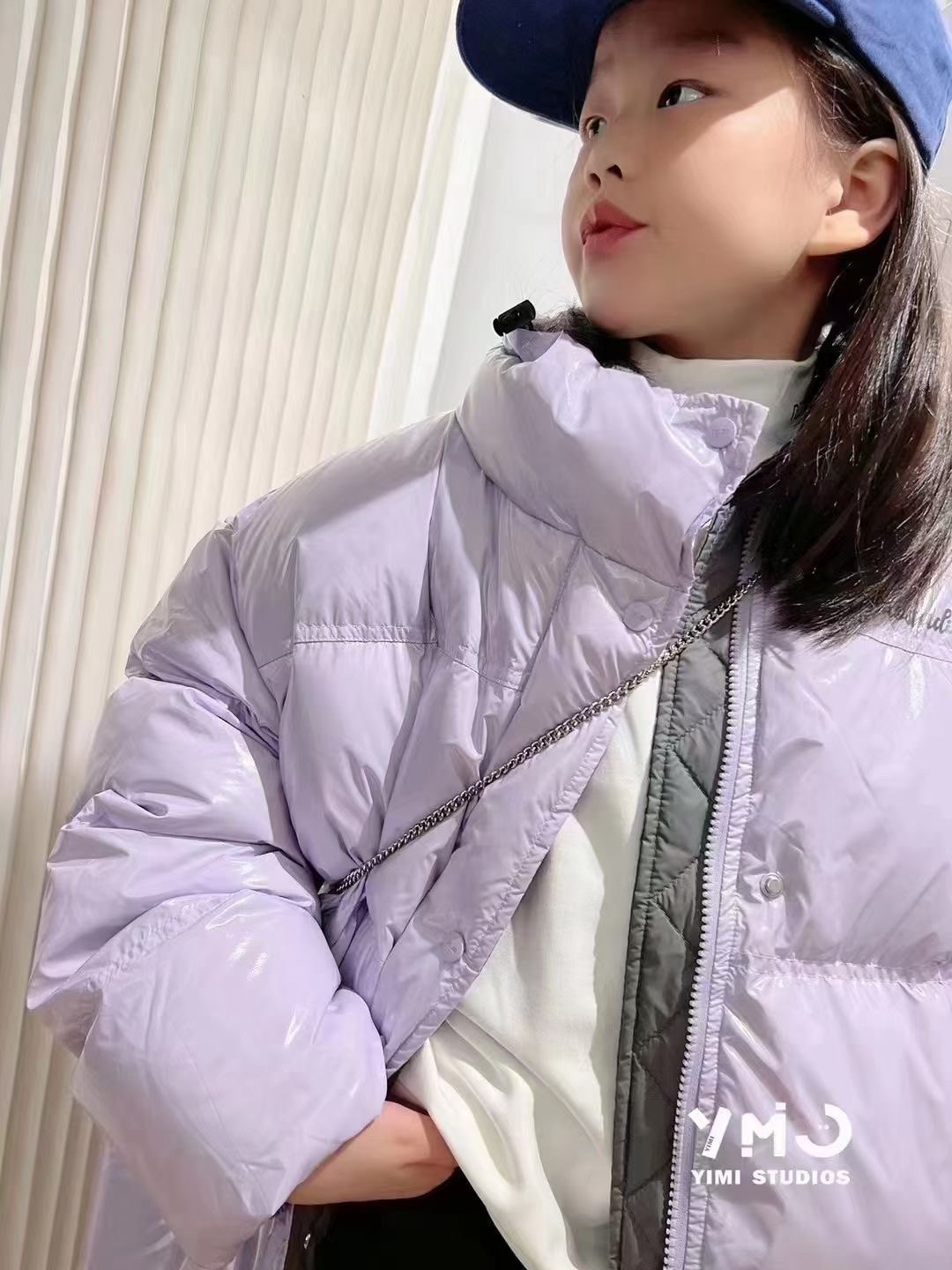 现货波拉bora韩国儿童装男女中大初高中生亲子冬季年装免洗羽绒服