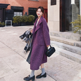 2C077-3094新款大货已出主推款70毛双面呢大衣P305K458，女装毛呢外套，2C077