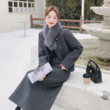 2C077-3062新款主推款90绒羽绒服套装P305K458配毛领，女装羽绒服，2C077