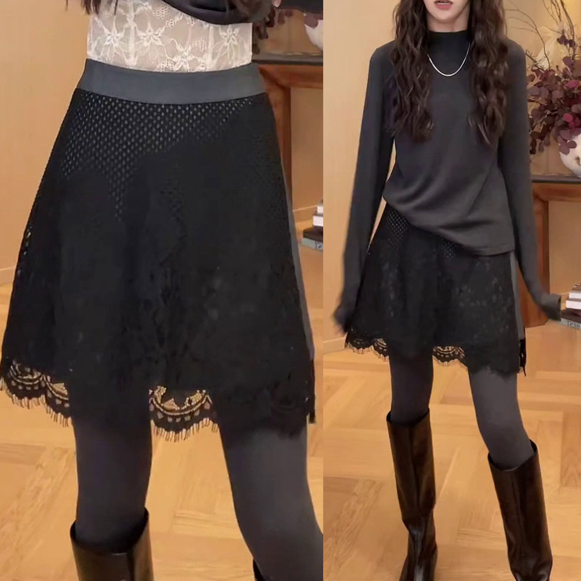 2026春季新款韩系时尚白色蕾丝拼接短裤洋气百搭遮肚显瘦休闲裤子,运动服/休闲服装,运动中长裤／短裤,淘宝优惠券,粉丝福利购,淘宝优惠卷