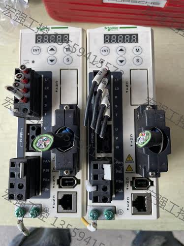（宏强工控）施耐德驱动LXM23DU04M3X，400W二手拆机实物图，