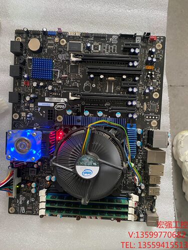 （宏强工控）ASM固晶机主板 英特尔DX58SO i7-930cpu