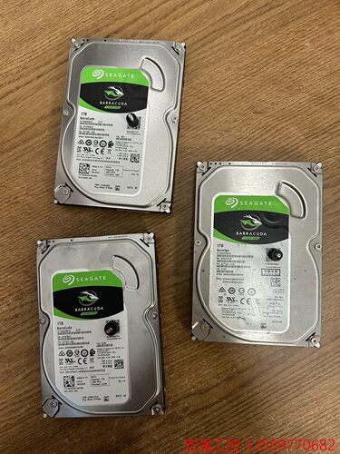 （宏强工控）拆机 3 片 1TB 希捷酷鱼硬盘 MHDD 测试完好 20