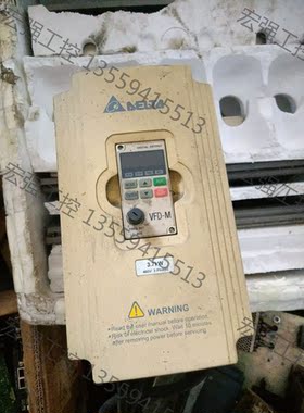 （宏强工控）台达3.7KW变频器VFD037M43A二手拆机包好，仅此一