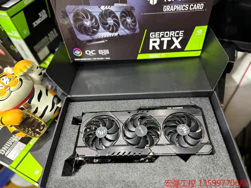 （宏强工控）22年出厂 华硕RTX3060ti  tuf   锁卡 8G