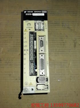 （宏强工控）安川驱动器SGDS-01F15AY33，成色如图，功能测试好电