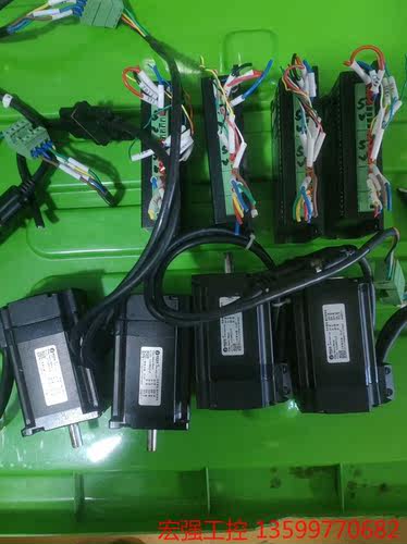 （宏强工控）拆机雷赛步进驱动器CL57加配套电机57CME23-Z四套，