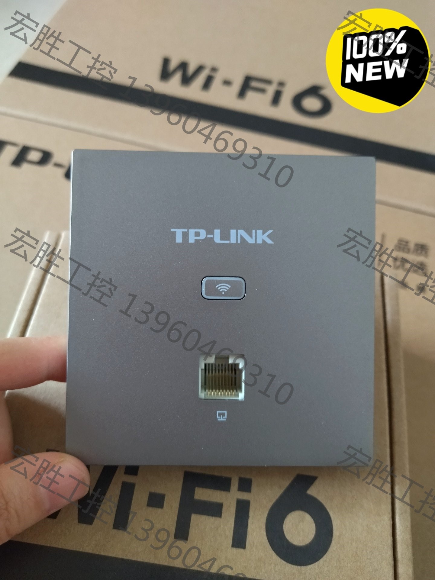 普联全新TL-XAP1802GI-poe薄款WIFI6面板易 电子元器件市场 其它元器件 原图主图