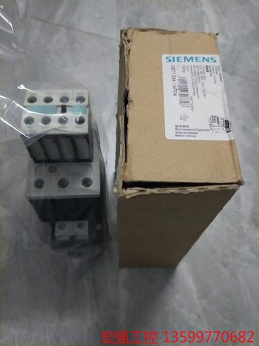 （宏强工控）西门子接触器 3RT1034-1AP04 全新带包装电子元器件