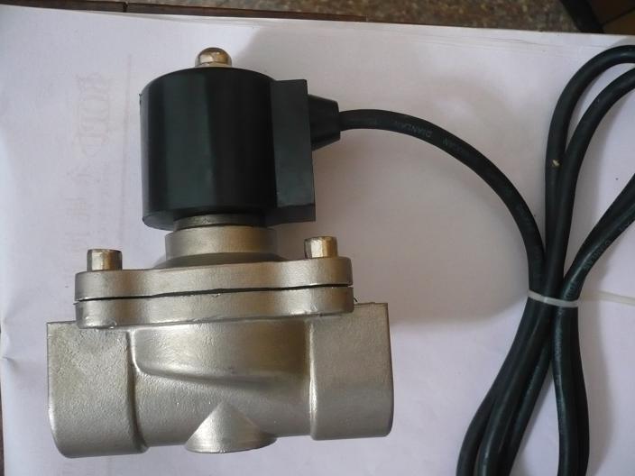 博普专业高强度防水型电磁阀2A-500-50B不锈钢水下专用阀门220v12