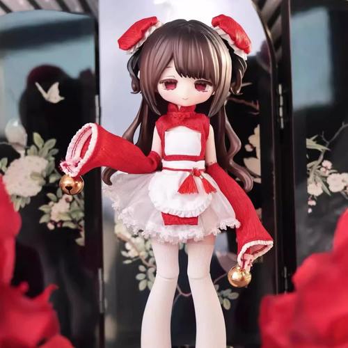 新品匣中诗無症状系列12分BJD娃娃盲盒可动人偶可接gsc萝卜腿礼物